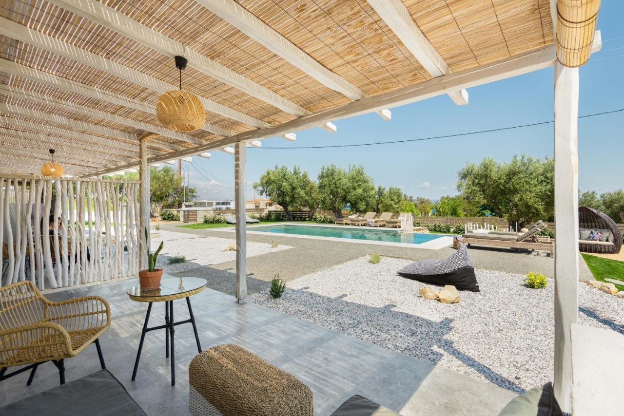 "Four Olives" Luxury Rooms, Afitos #Feelslikehome Buitenkant foto
