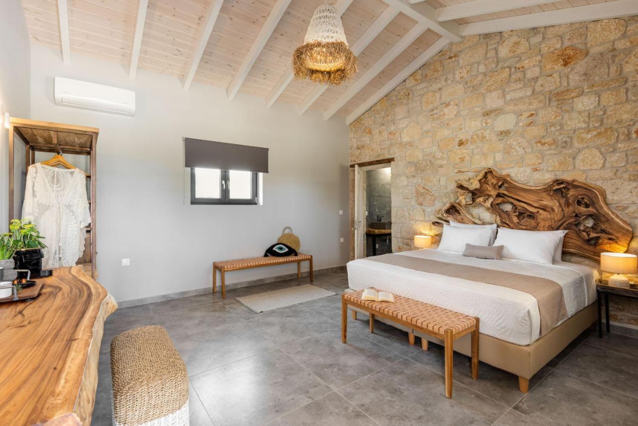 "Four Olives" Luxury Rooms, Afitos #Feelslikehome Buitenkant foto