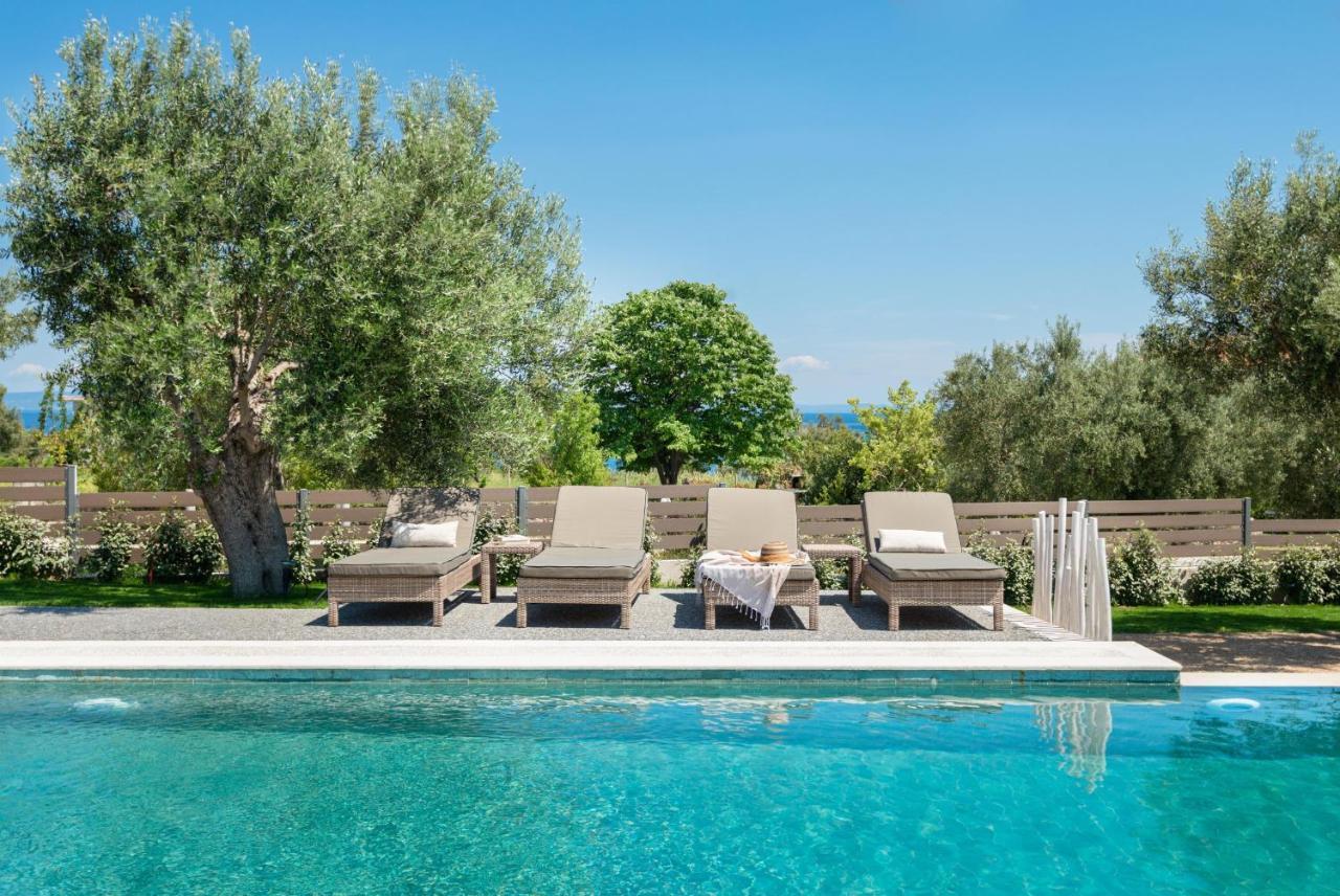 "Four Olives" Luxury Rooms, Afitos #Feelslikehome Buitenkant foto